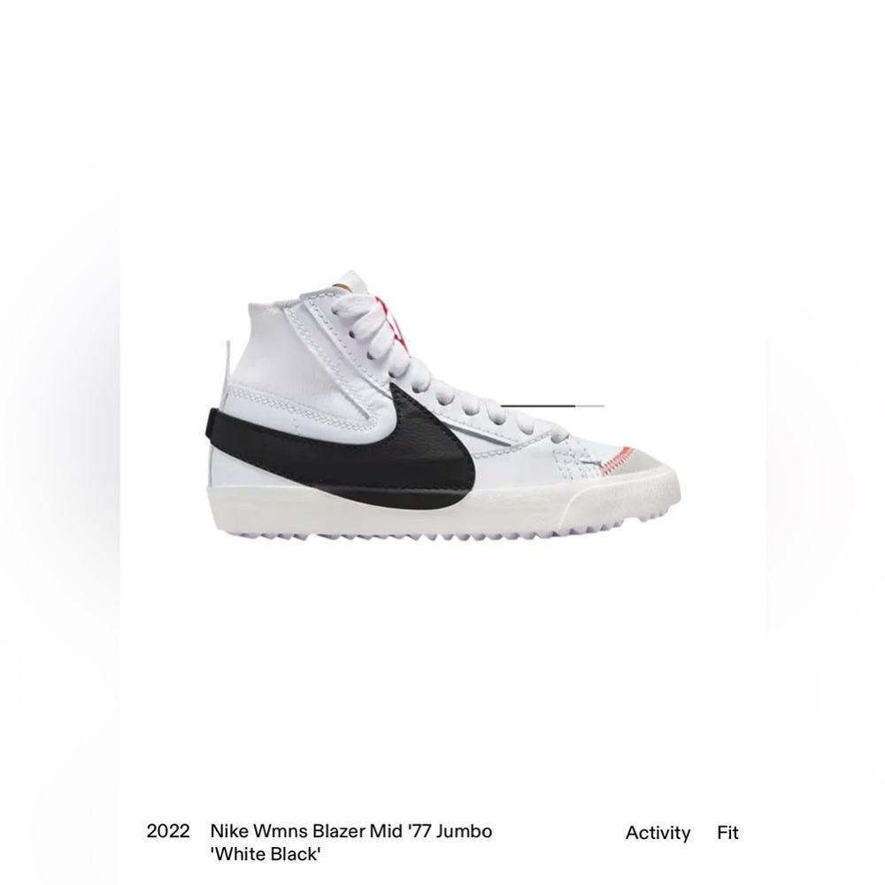 Nike Wmns Blazer Mid '77 Jumbo
'White Black' size 7 women’s